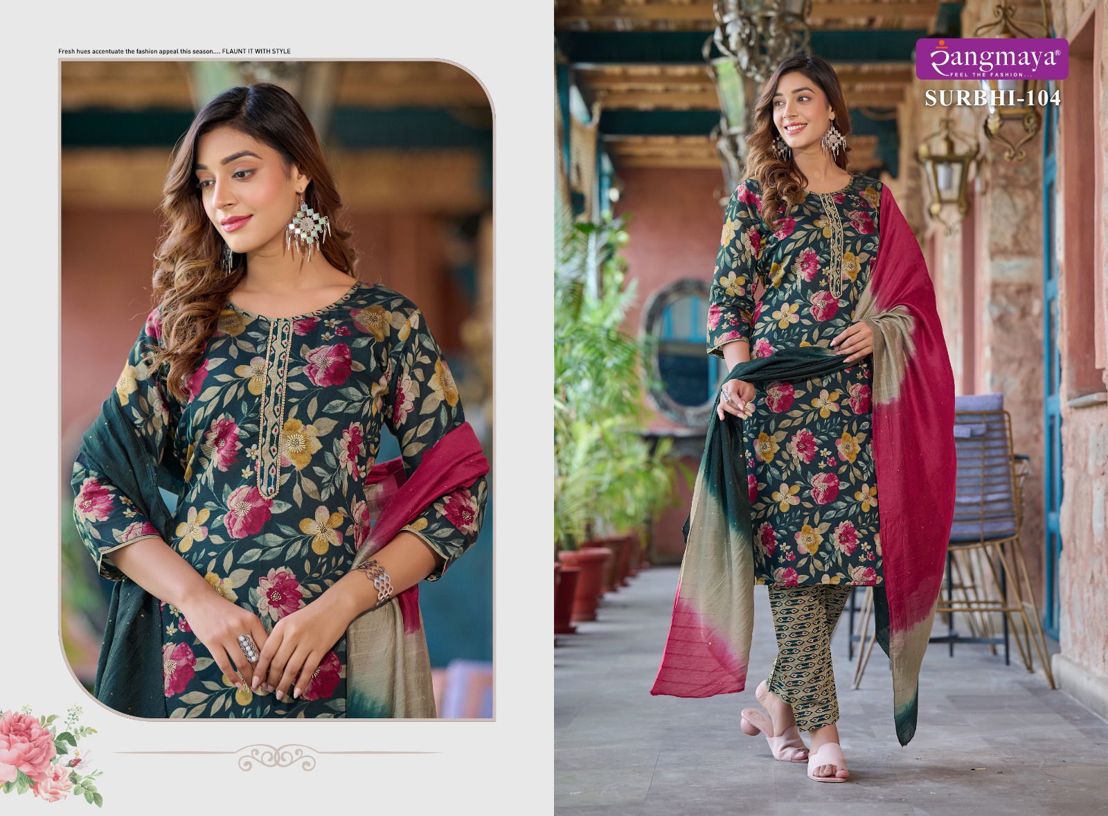 Surbhi By Rangmaya Trending Readymade Suits Catalog
